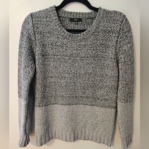 Fate Grey colorblock sweater Size Small